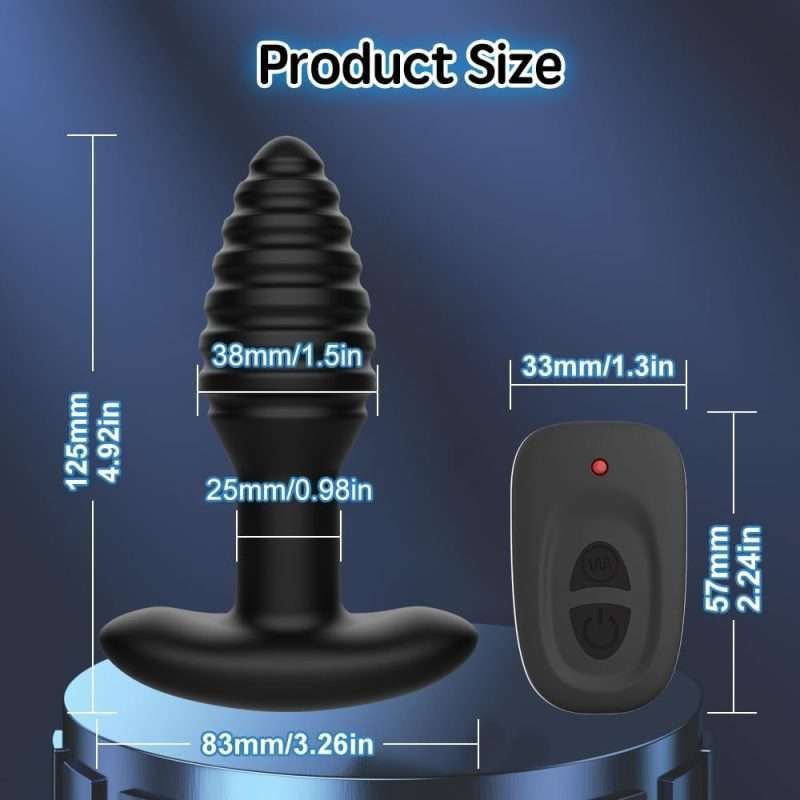 NEW 360° Degree Roating Butt Plug