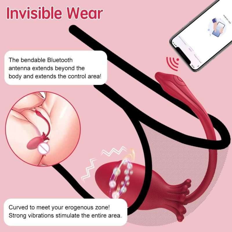 App Control Wearable Panty Vibrating Egg