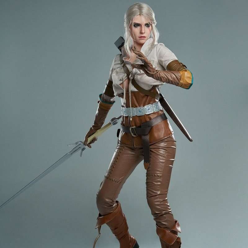 Ciri Game Lady The Witcher Sex Doll