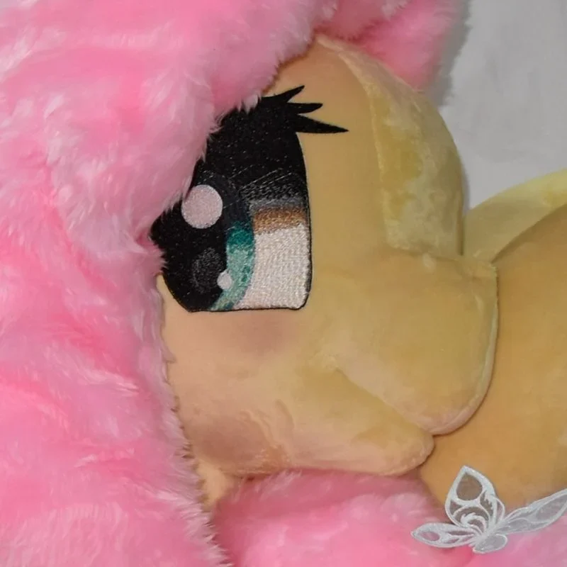 130cm MLP Furry Sex Doll Fluttershy & Plush Pussy